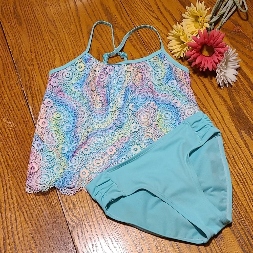 Justice 2 Piece Swim Suit